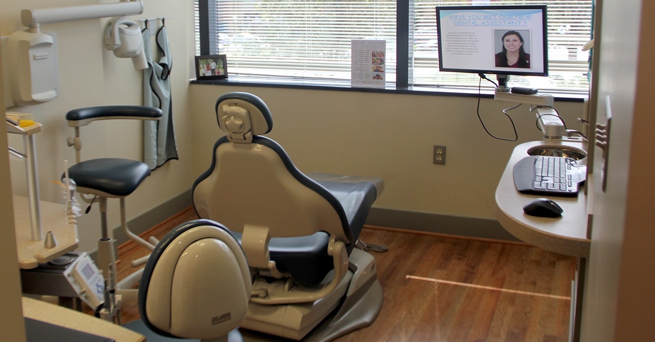 Annapolis dental exam room