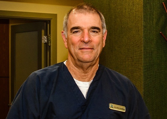 Dr. Gary smiling